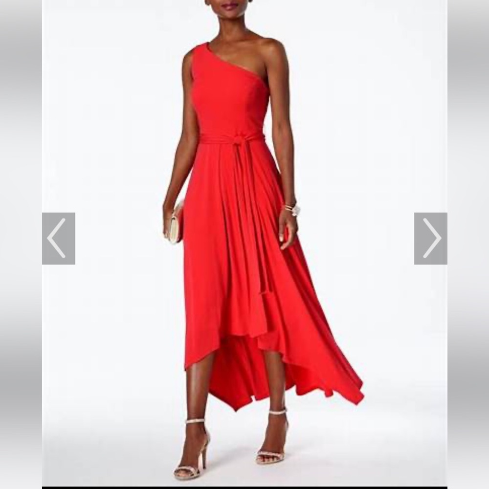 Beautiful one shoulder gown